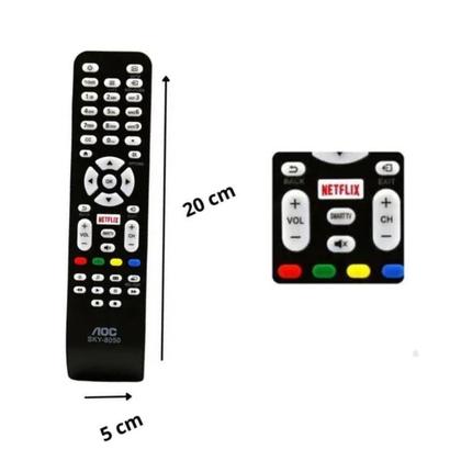 Imagem de Controle Remoto Tv Aoc 43 Led Smart Le43s5970