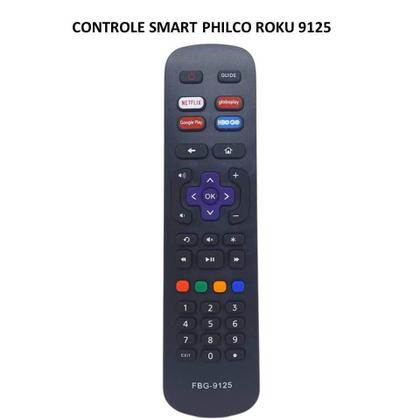 Imagem de Controle Remoto TV SMART PHILCO ROKU Compatível 9125