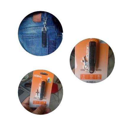 Imagem de Controle Remoto Universal para Portão Elétrico Eletrônico Garagem com Chaveiro 4 Botões