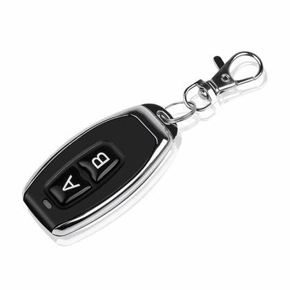 Imagem de Controle Remoto Universal Sem Fio 433MHz 330MHz Com 2 Botões Para Portão De Garagem - Duplicador