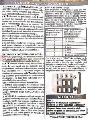Imagem de Controle Remoto Ventilador Teto Universal + Suporte