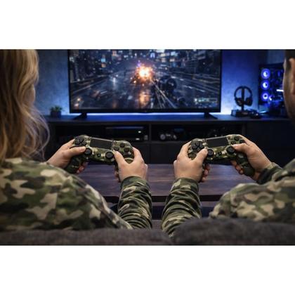 Imagem de Controle Sem Fio Compatível Com Play4 Ps4 Playstation 4 / slim / pro / pc E Smart Tvs Samsung