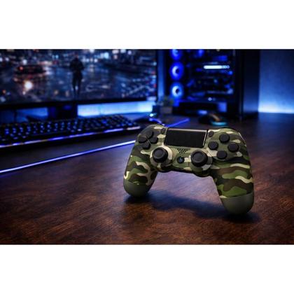 Imagem de Controle Sem Fio Compatível Com Play4 Ps4 Playstation 4 / slim / pro / pc E Smart Tvs Samsung