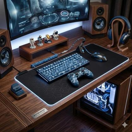 Imagem de Controle Sem Fio Compatível Com Play4 Ps4 Playstation 4 / slim / pro / pc E Smart Tvs Samsung