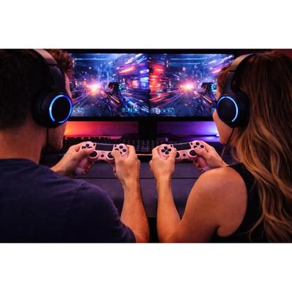 Imagem de Controle Sem Fio Compatível Com Play4 Ps4 Playstation 4 / slim / pro / pc E Smart Tvs Samsung