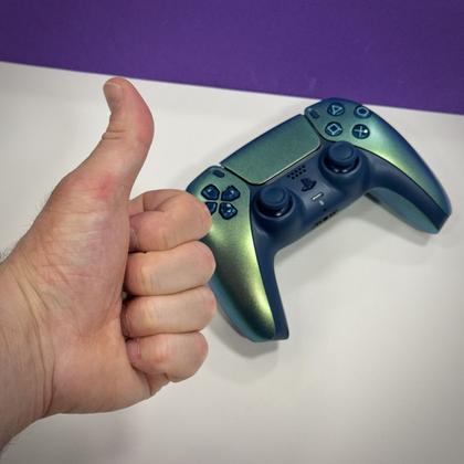 Imagem de Controle Sem Fio Dualsense Chroma Teal Verde - Ps5 Verde