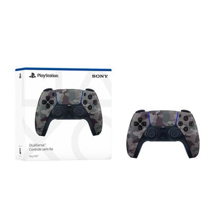 Imagem de Controle sem fio Dualsense PS5 Gray Camouflage Sony