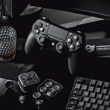 Imagem de Controle sem fio HEXGAMING NEW EDGE com 4 botões traseiros e 6 perfis