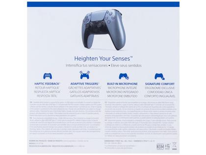 Imagem de Controle sem fio PS5 DualSense Sterling Silver
