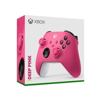Imagem de Controle Sem Fio Xbox Deep Pink Rosa Series S X One PC