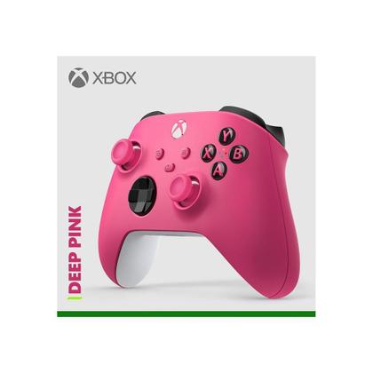 Imagem de Controle Sem Fio Xbox Deep Pink Rosa Series S X One PC