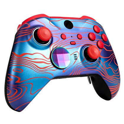 Imagem de Controle Sem Fio Xbox Elite Series 2 Customizado Crazy Controllerz