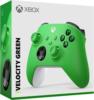 Imagem de Controle Sem Fio Xbox Velocity Green Series S  X  One e PC Original Microsoft Verde