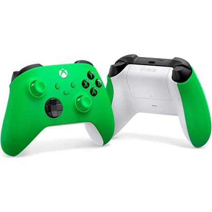 Imagem de Controle Sem Fio Xbox Velocity Green Series S  X  One e PC Original Microsoft Verde