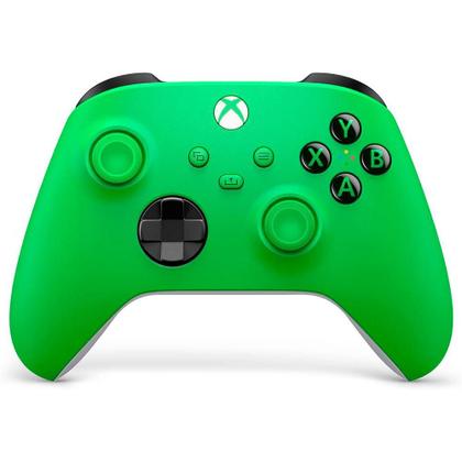 Imagem de Controle Sem Fio Xbox Velocity Green Series S  X  One e PC Original Microsoft Verde