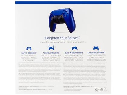 Imagem de Controle Sony DualSense PS5, Sem Fio, Cobalt Blue - CFI-ZCT1W