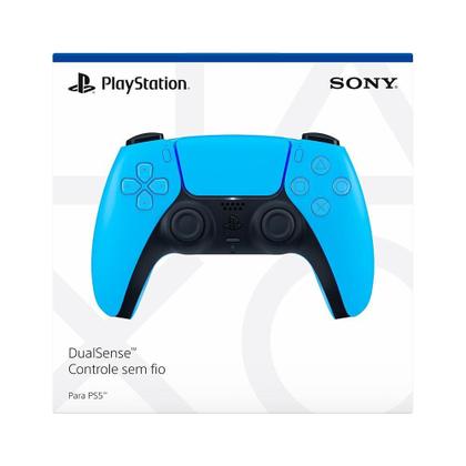 Imagem de Controle Sony DualSense PS5, Sem Fio, Starlight Blue - 3006454