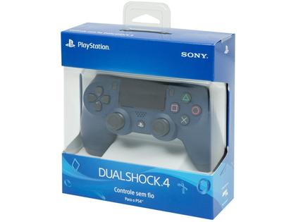 Imagem de Controle Sony Dualshock 4 PS4, Sem Fio, Azul - CUH-ZCT2U