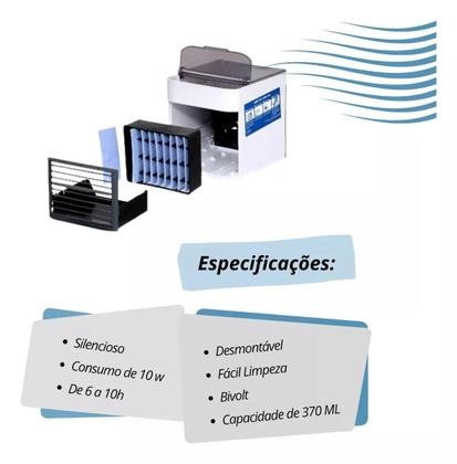 Imagem de Controle Total Do Clima: Mini Ar Condicionado Climatizador