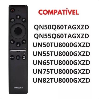 Imagem de Controle Tv 4K Com comando de voz Samsung BN59-01330D QN50Q60TAG QN55Q60TAG UN50TU8000G