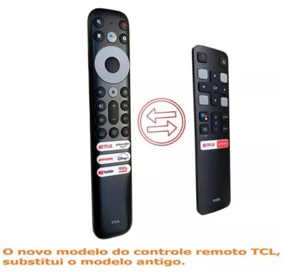 Imagem de Controle Tv Tcl 902V L55s4700fs L55s4900fs P635 P715 P735 P8m Rc199e Rc802n Rc802v Rc902v S32s6500