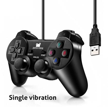 Imagem de Controle Usb Dual Shock Analogico Pc Computador Windows