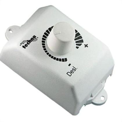 Imagem de Controle Velocidade Rotativo Bivolt Extensao Branco Techna