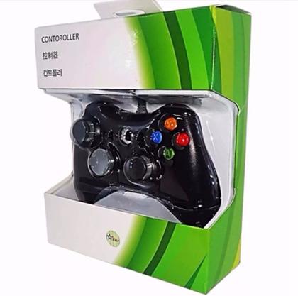 Imagem de Controle Video Game Xbx 360 Com Fio Joystick E Pc