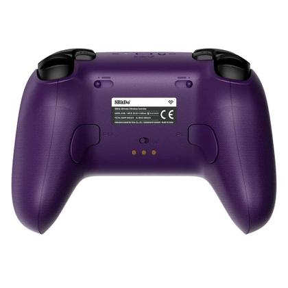 Imagem de Controle Wireless 8BitDo Ultimate 2, Efeito Hall, 2.4G, com Dock, p/ PC e Android, Roxo - 81HE03