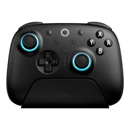 Imagem de Controle Wireless 8BitDo Ultimate 2, Efeito Hall, Bluetooth, com Dock, p/ Switch, PC e Mobile, Preto - 80ND02