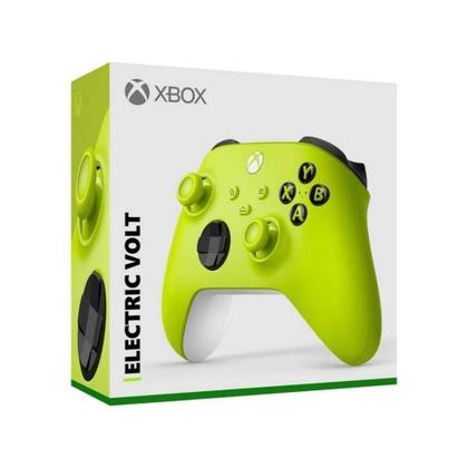 Imagem de Controle Xbox One e Series Amarelo Eletric Volt Com 12 Meses de Garantia