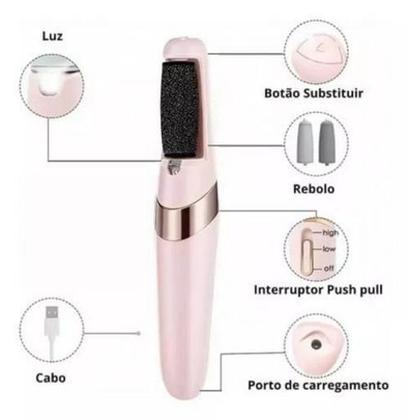 Imagem de Conveniência Sem Fio: Lixa Elétrica Pedicure Usb Bivolt