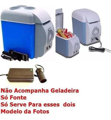 Imagem de Conversor Adaptador 12v Mini Geladeira Bivolt P/ 110v 220v