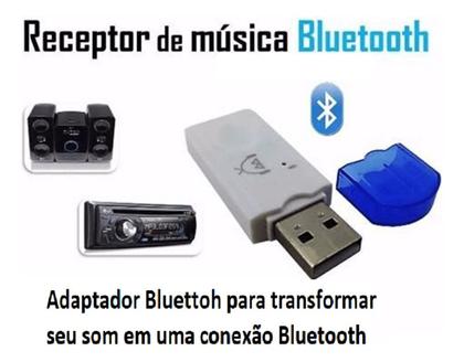 Imagem de Conversor Bluetooth Para Carro Som Automotivo Sem Fio