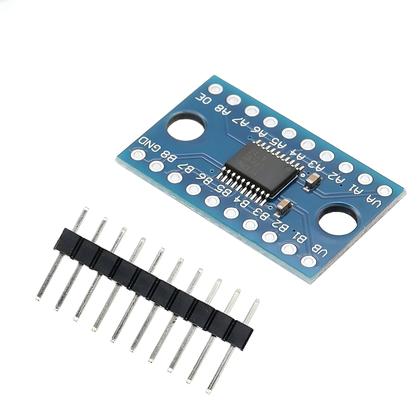 Imagem de Conversor De Nível Lógico De 8 Canais Bi-Direcional De Alta Velocidade Módulo Shifter Duplex