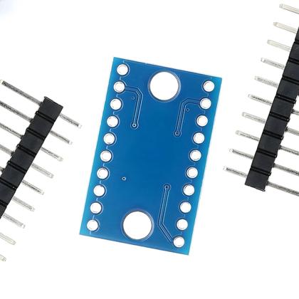 Imagem de Conversor De Nível Lógico De 8 Canais Bi-Direcional De Alta Velocidade Módulo Shifter Duplex