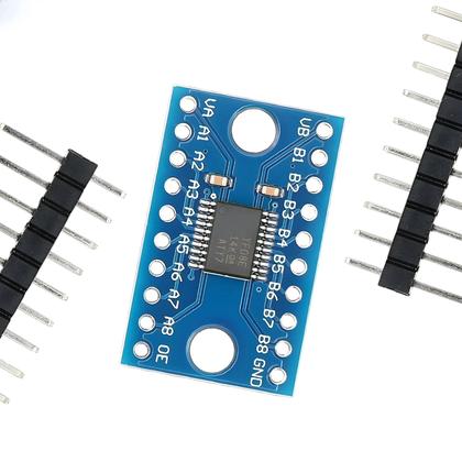 Imagem de Conversor De Nível Lógico De 8 Canais Bi-Direcional De Alta Velocidade Módulo Shifter Duplex