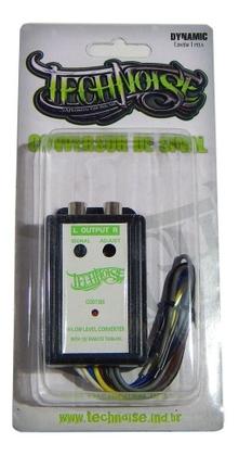Imagem de Conversor de Sinal Technoise C/ Remote 2 Canais C/ Ajuste de Ganho