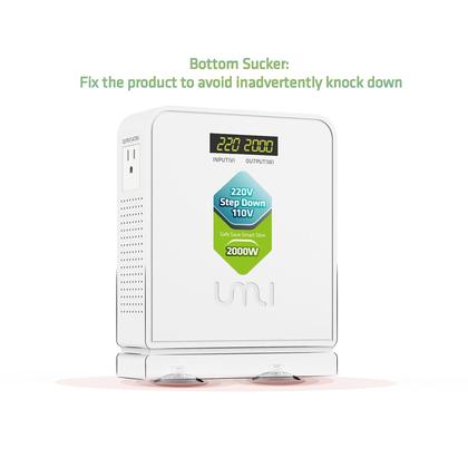 Imagem de Conversor de tensão UMI 2000W Step Down 220V para 110V com modo automático