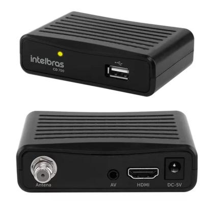 Imagem de Conversor Digital De Tv Intelbras Com Gravador Cd 700 - System Security Force