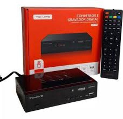 Imagem de Conversor digital e gravador modelo 888 compativel com todos aparelhos de tv - TOMATE MCD-888