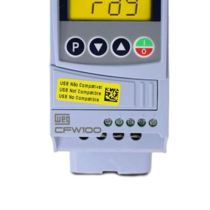 Imagem de Conversor freq 0,5cv entrada mono 220v cfw100b02p6s22og2 weg