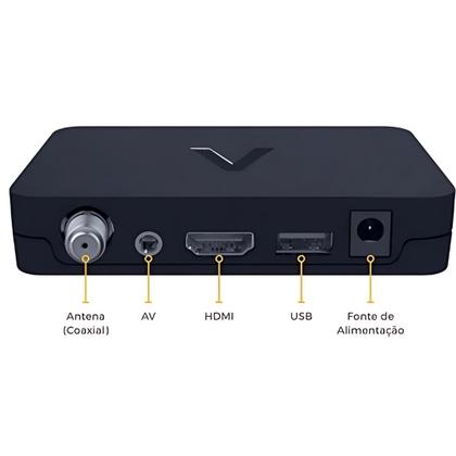 Imagem de Conversor Gravador Digital Aquário Dtv9000 Tv Full Hd