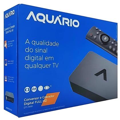 Imagem de Conversor Gravador Digital Aquário Dtv9000 Tv Full Hd