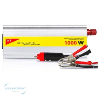 Imagem de Conversor Inversor 1000w 12v para 110 Transformador Veicular