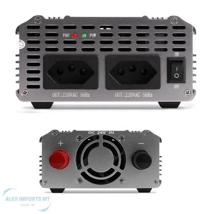 Imagem de Conversor Inversor 24v para 220v Veicular Barcos e Carros