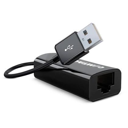 Imagem de Conversor USB 2.0 para RJ45 Lan 10/100Mbps 9300 Comtac