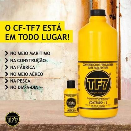 Imagem de Convertedor de Ferrugem TF7 Elimina a Ferrugem 500 ml