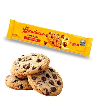 Imagem de Cookies Bauducco Tradicional Gotas Chocolate Kit 45Un 100G