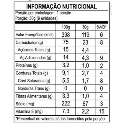 Imagem de Cookies com gotas de chocolate 30g o show da luna nutripleno